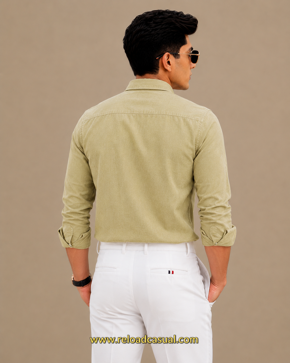 Men's Button-Down Oxford  Breathable Cotton Shirt