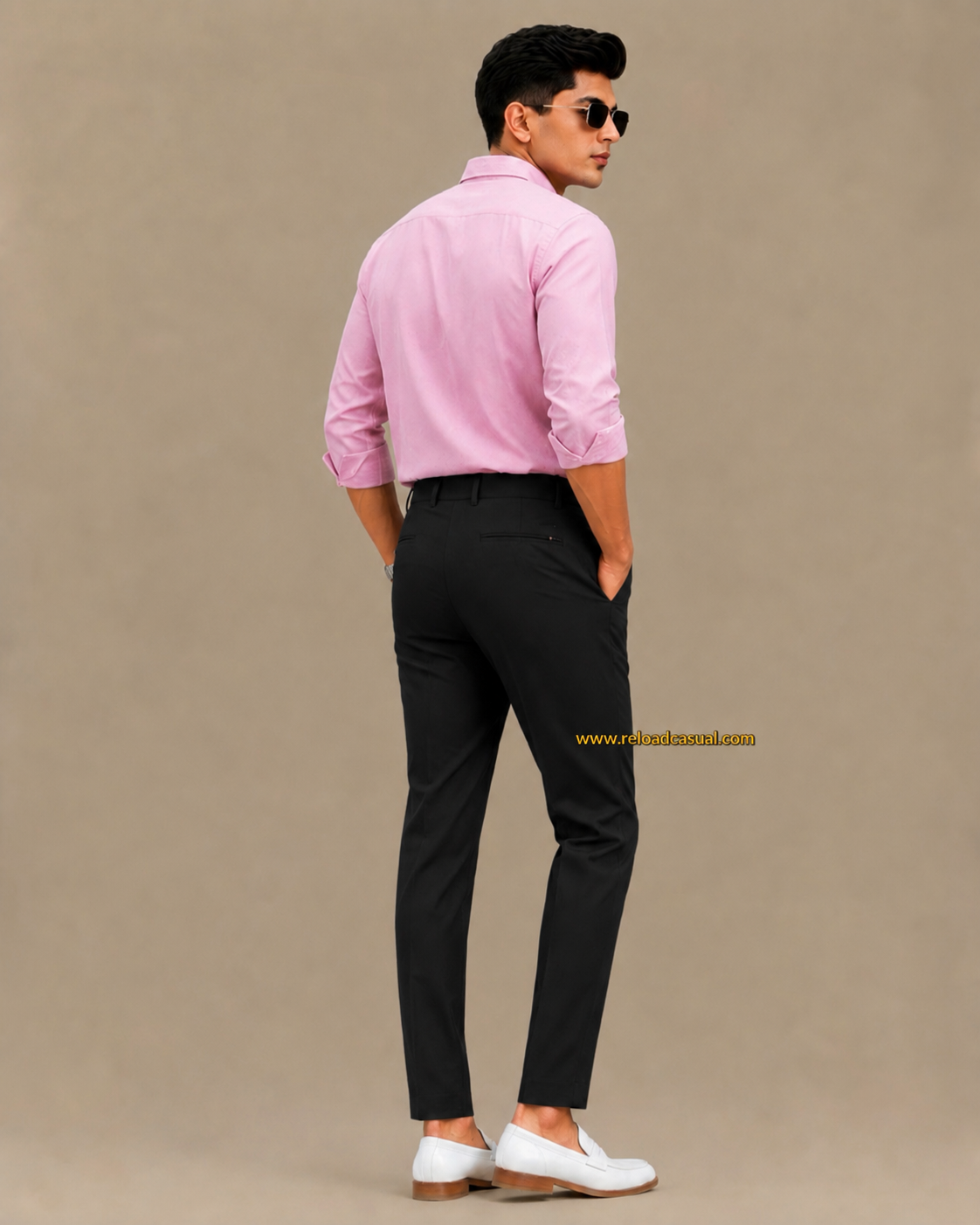 Men's Oxford Breathable Shirt + Hidden Zip Pocket Pant Combo