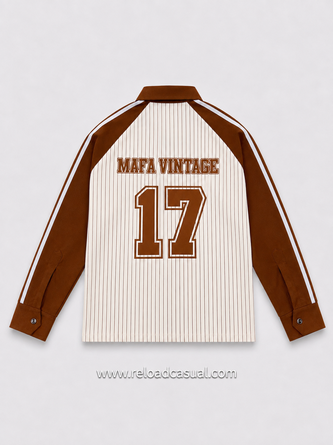 Raceway 17 Boxy Fit Full Zip Collar Shirt