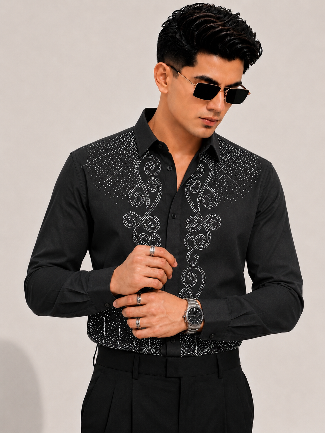 Imperial Diamond Sparkling Shirt