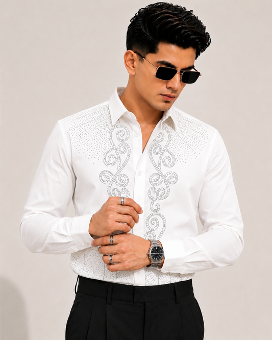 Imperial Diamond Sparkling Shirt