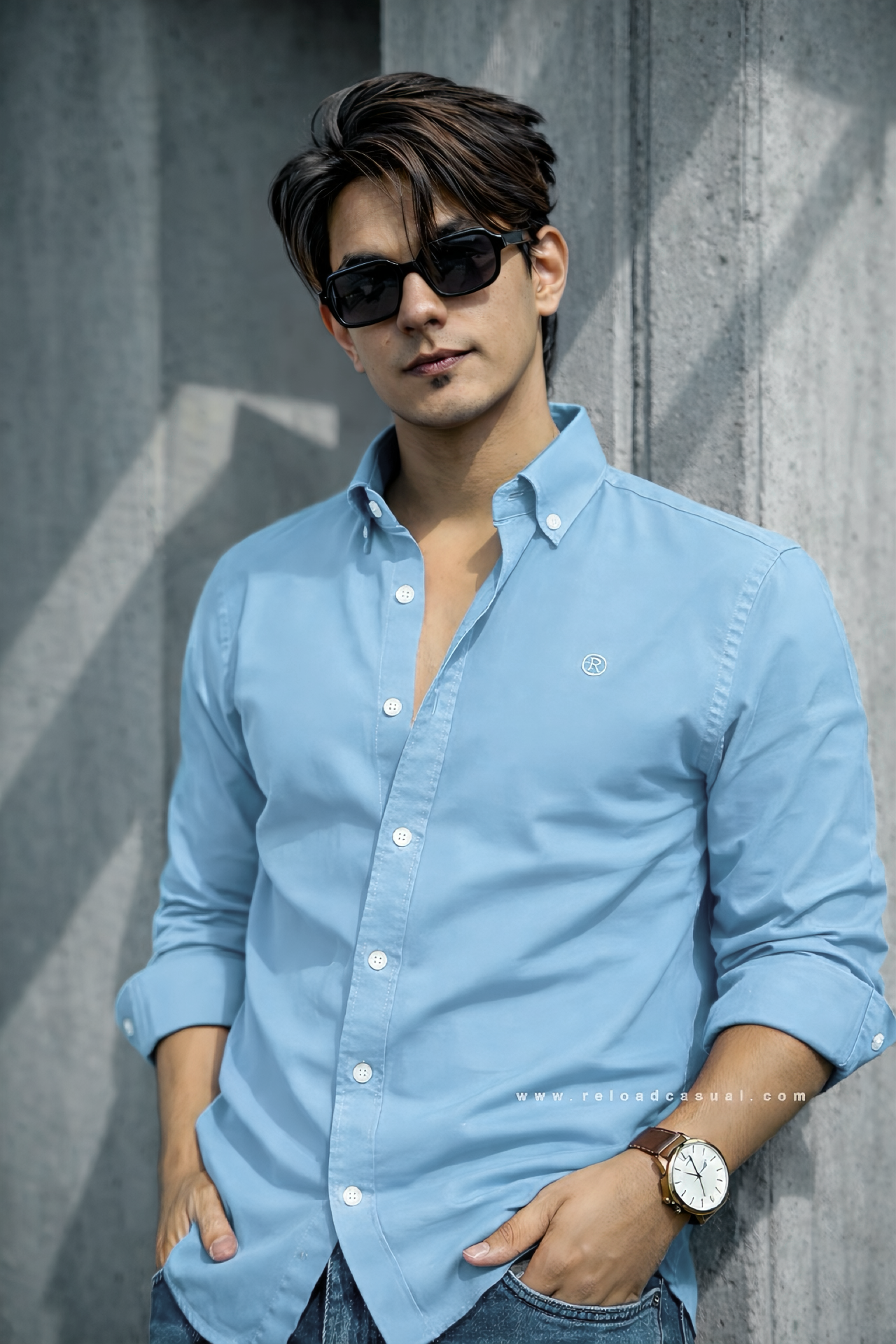 Cotton Oxford Slim Fit Shirt