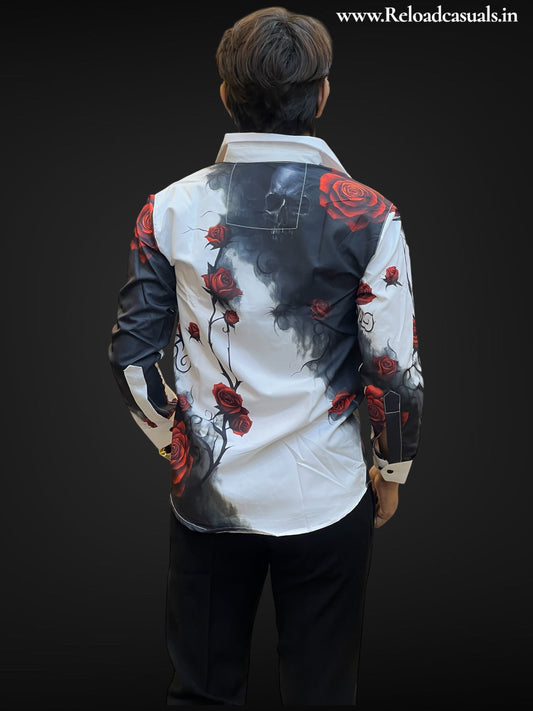 Inkblot Rose Shirt