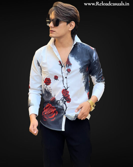 Inkblot Rose Shirt