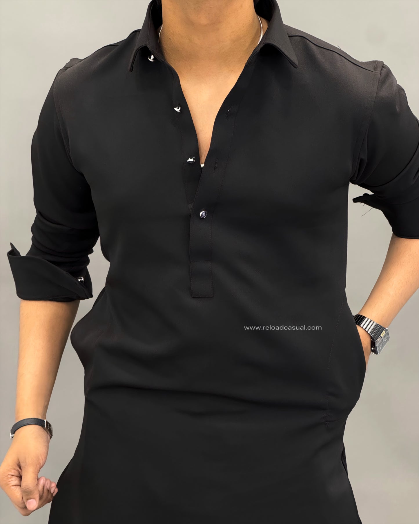 Tailored Classic Lachka Pathani Kurta Combo