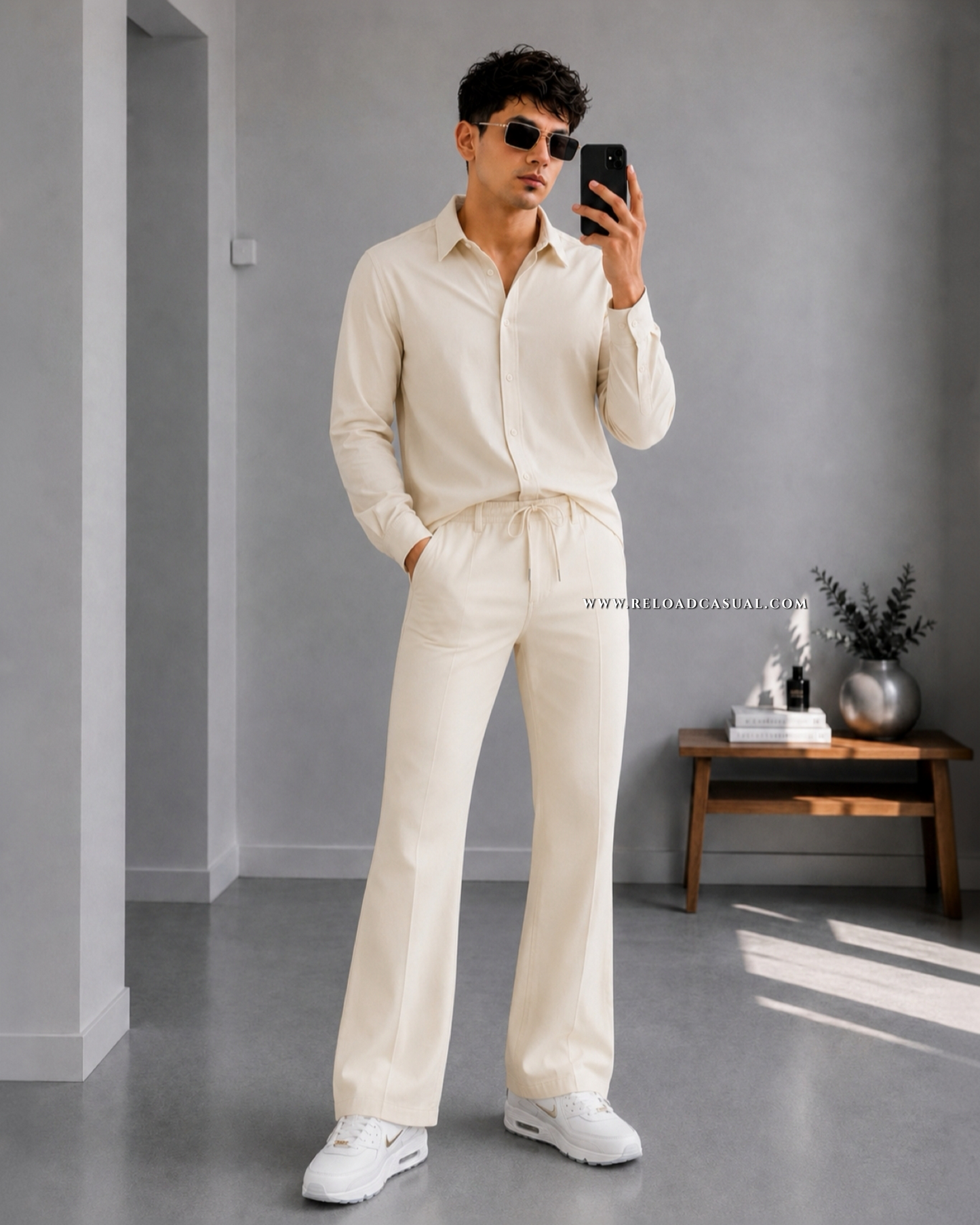 Imp Fabric Soft Stretch Bootcut Tracksuit