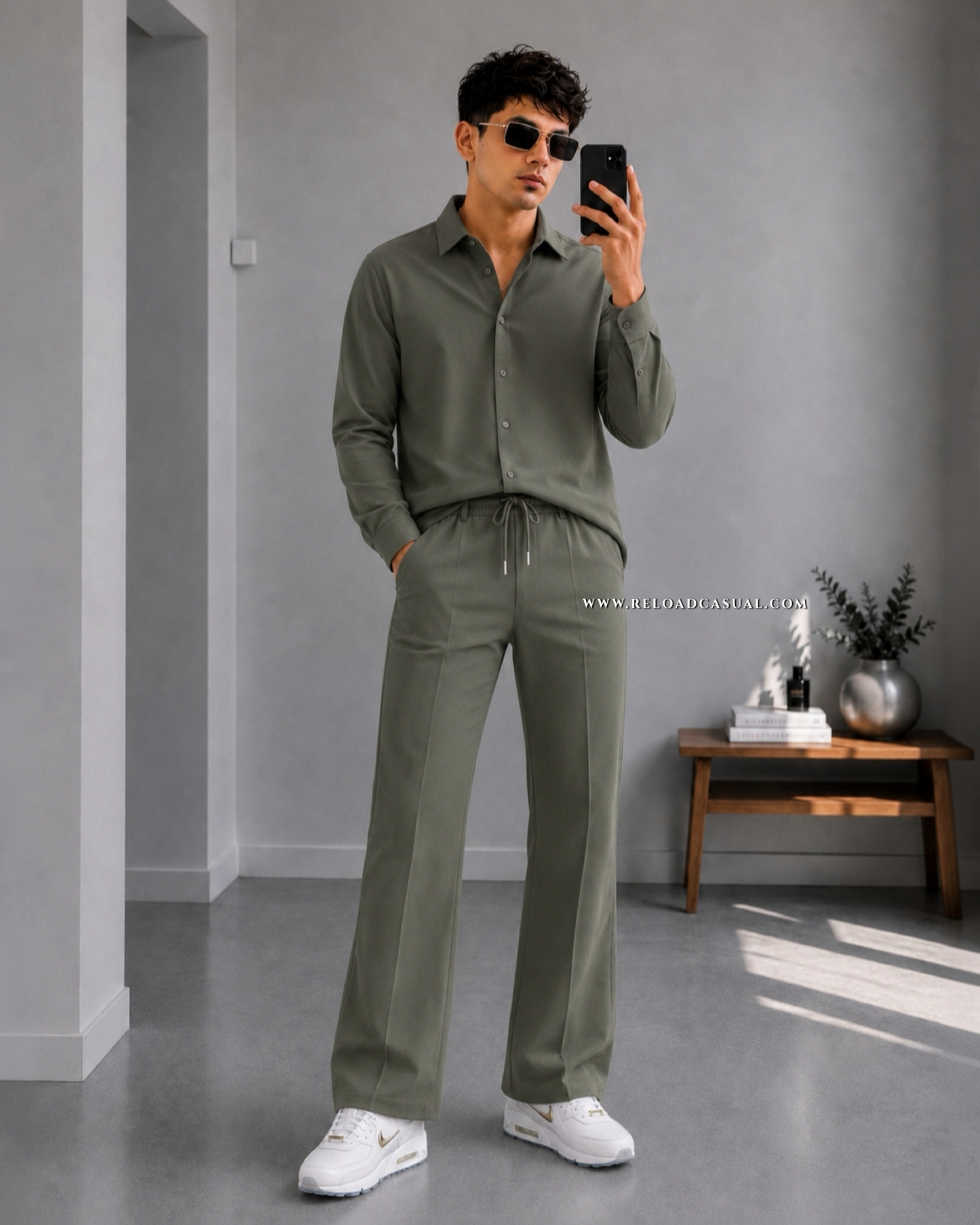 Imp Fabric Soft Stretch Bootcut Tracksuit