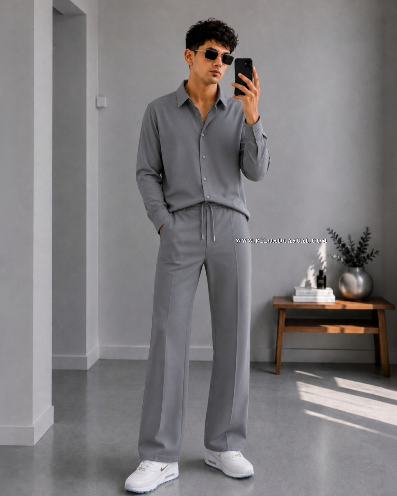Imp Fabric Soft Stretch Bootcut Tracksuit