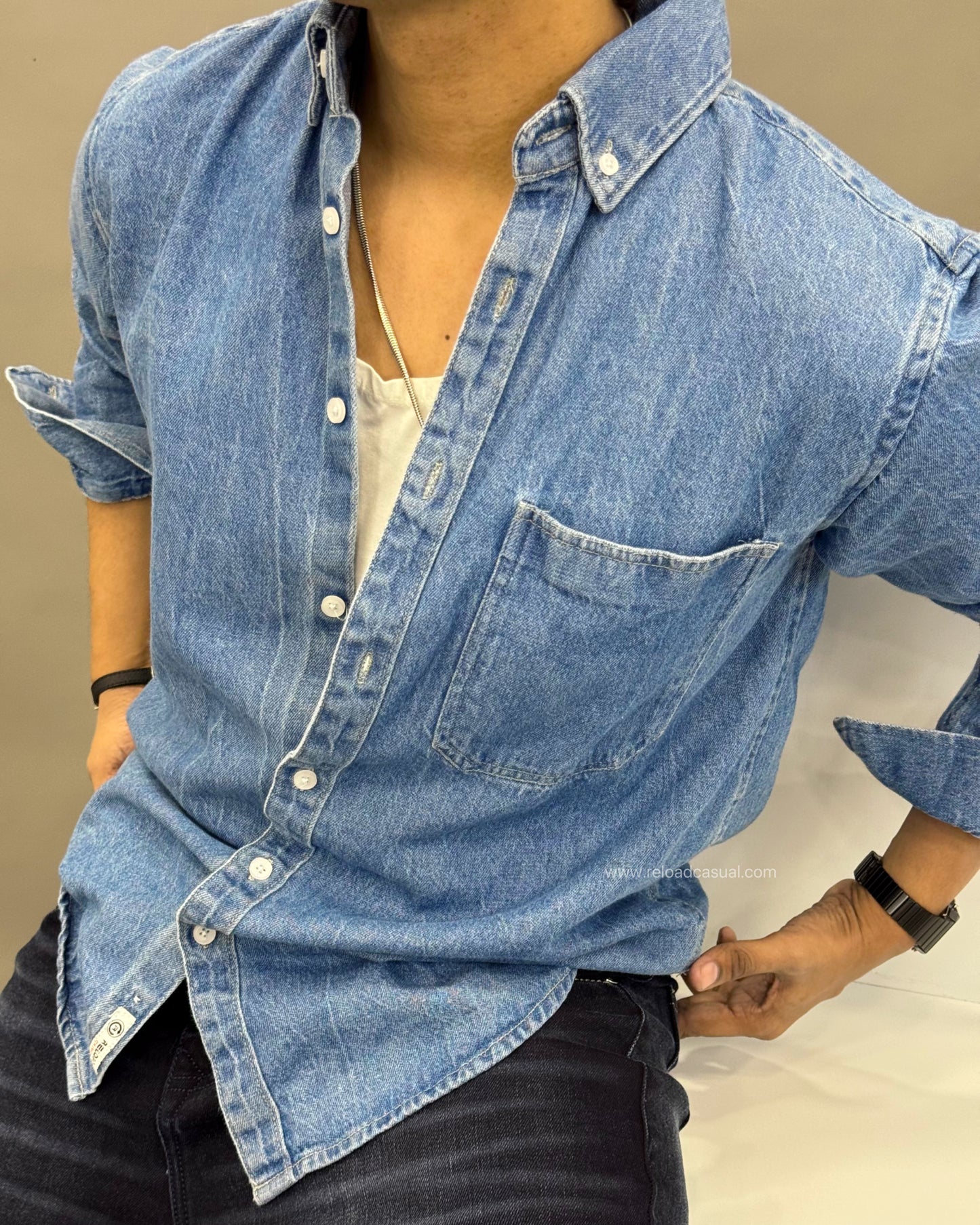 Fine Fit Prime Denim Shirt