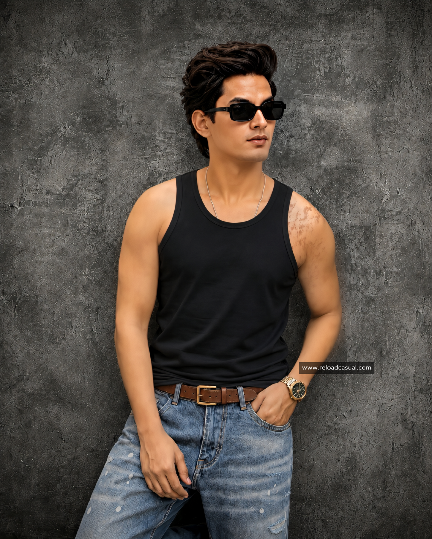 Essential Solid Cotton Muscle Tank