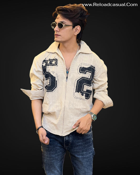 52 Diamond Zip Style Imp Shirt