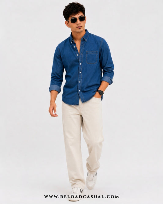 Fine Fit Prime Denim Shirt