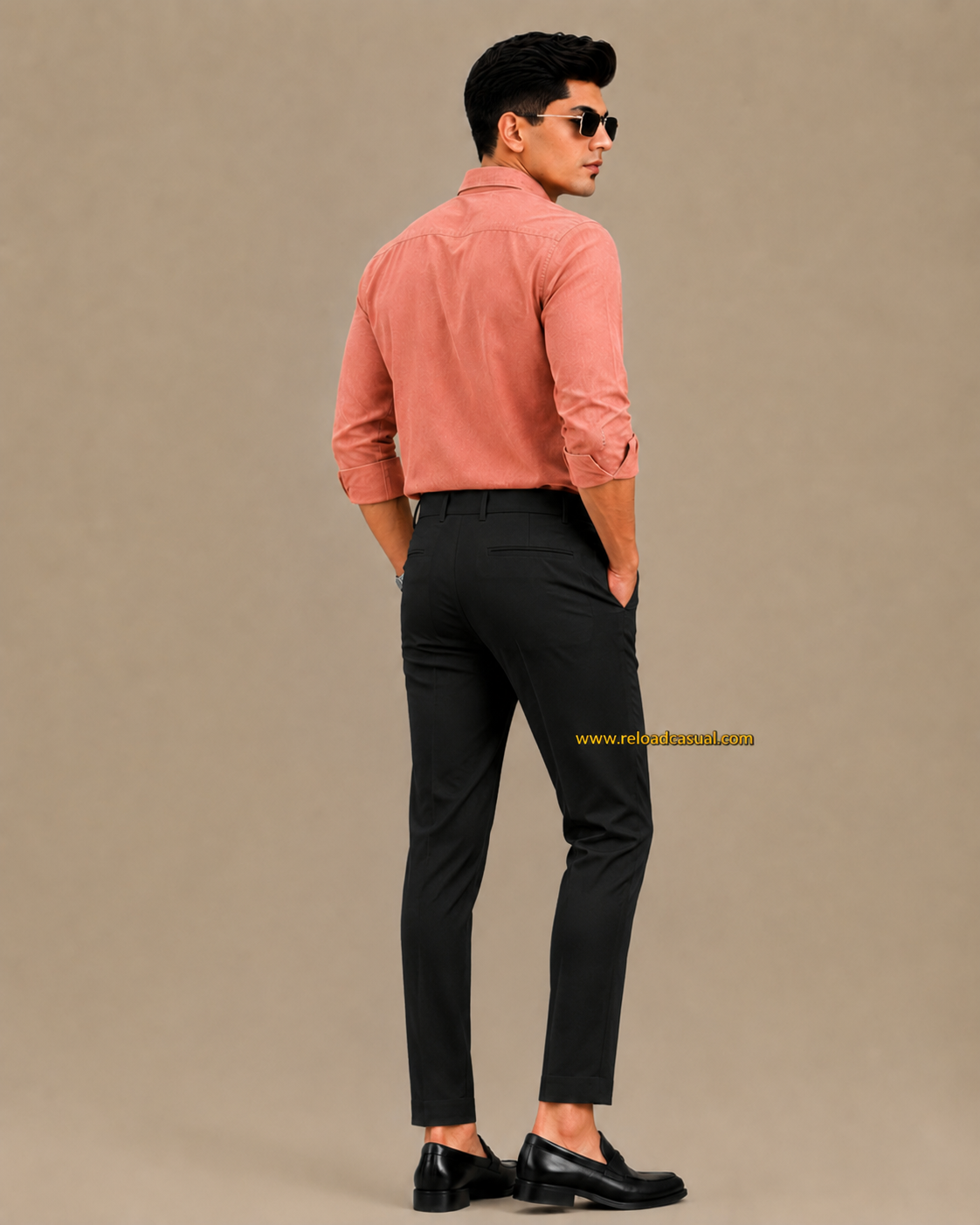 Men's Oxford Breathable Shirt + Hidden Zip Pocket Pant Combo