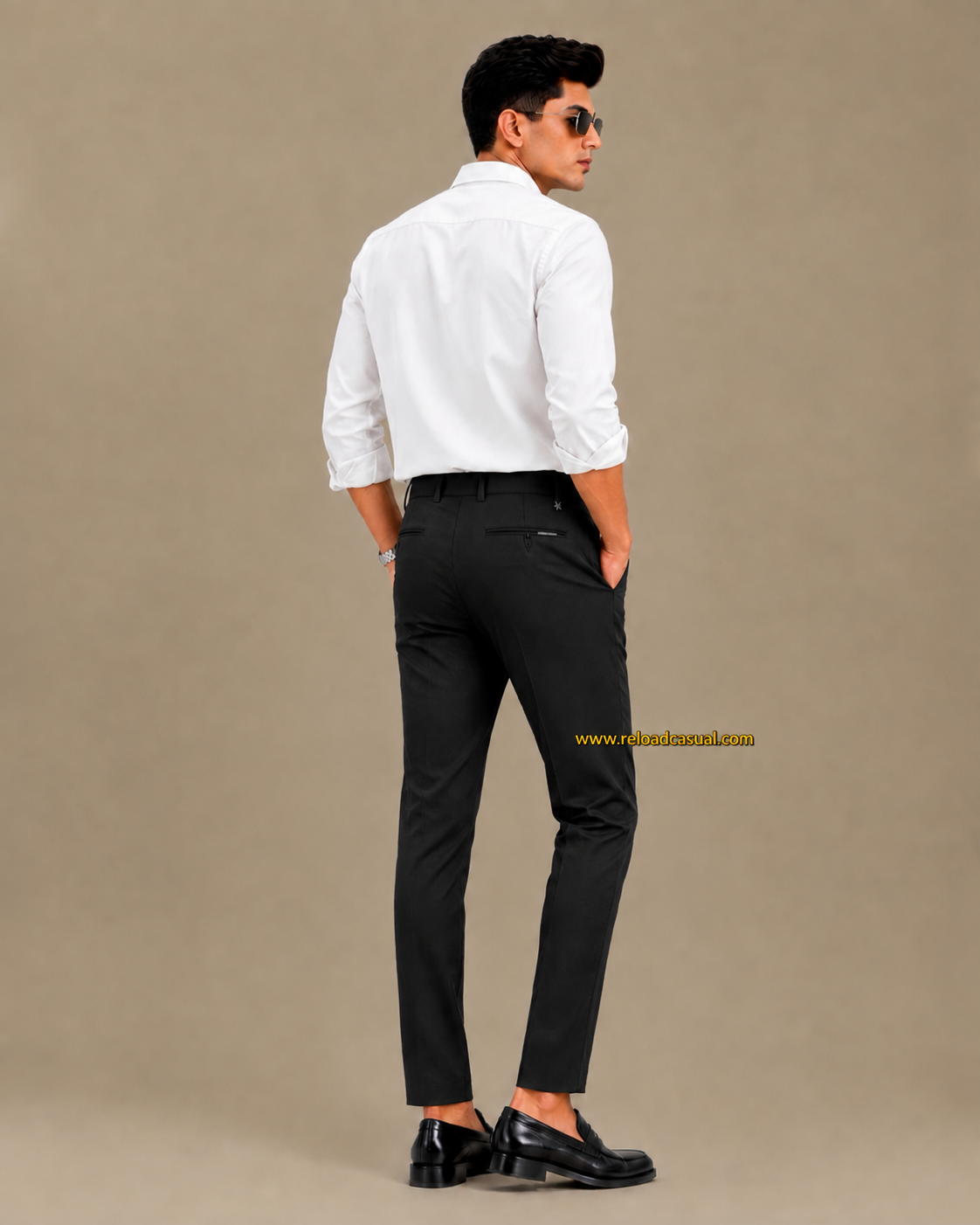 Men's Oxford Breathable Shirt + Hidden Zip Pocket Pant Combo