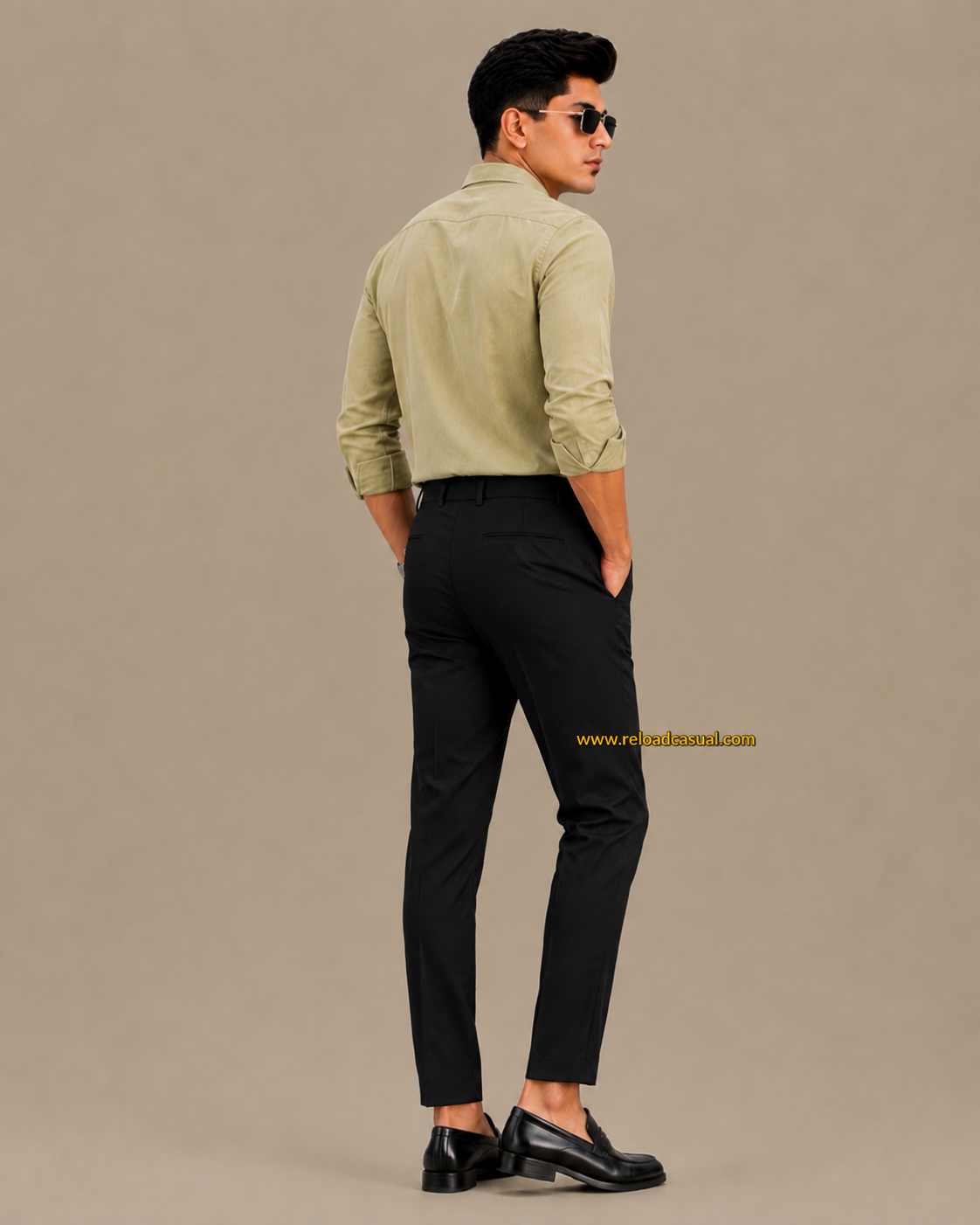 Men's Oxford Breathable Shirt + Hidden Zip Pocket Pant Combo