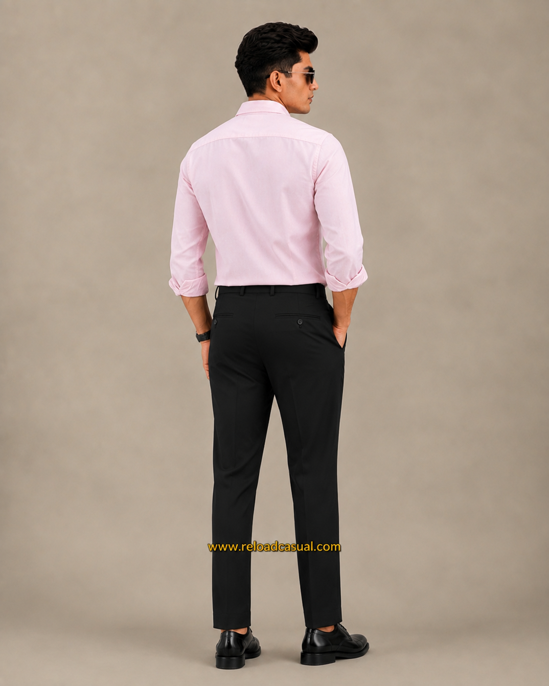 Men's Breathable Shirt + Modern Slim Fit Lachka Pant Combo