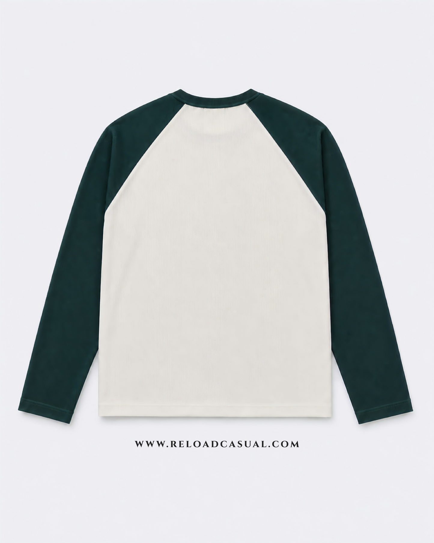 Waffle Knit Boxy Fit Full Sleeve T-Shirt