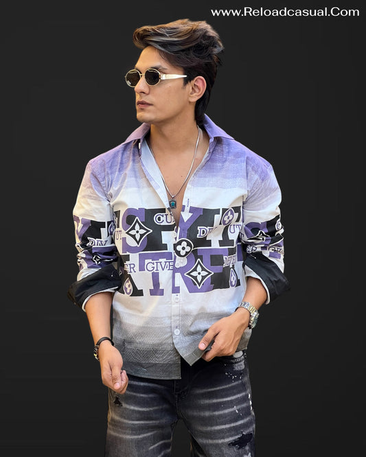 Never Give Up Casual Shirt