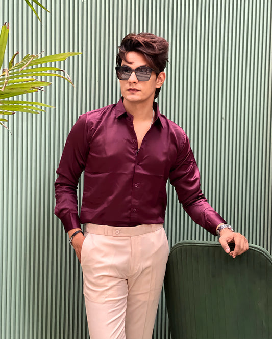 Timeless Satin Style Shirt