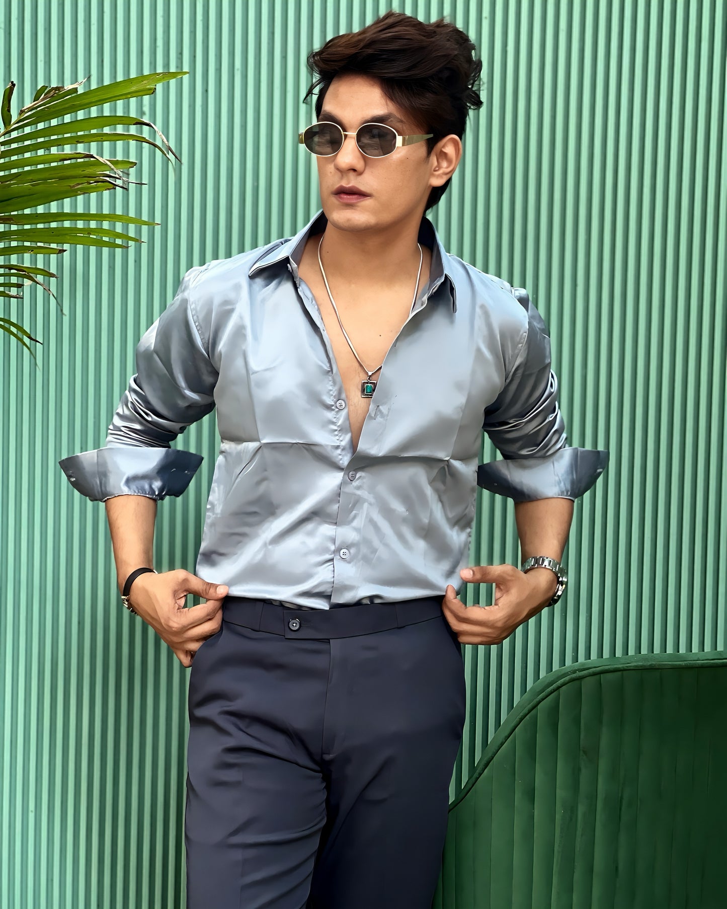 Timeless Satin Style Shirt