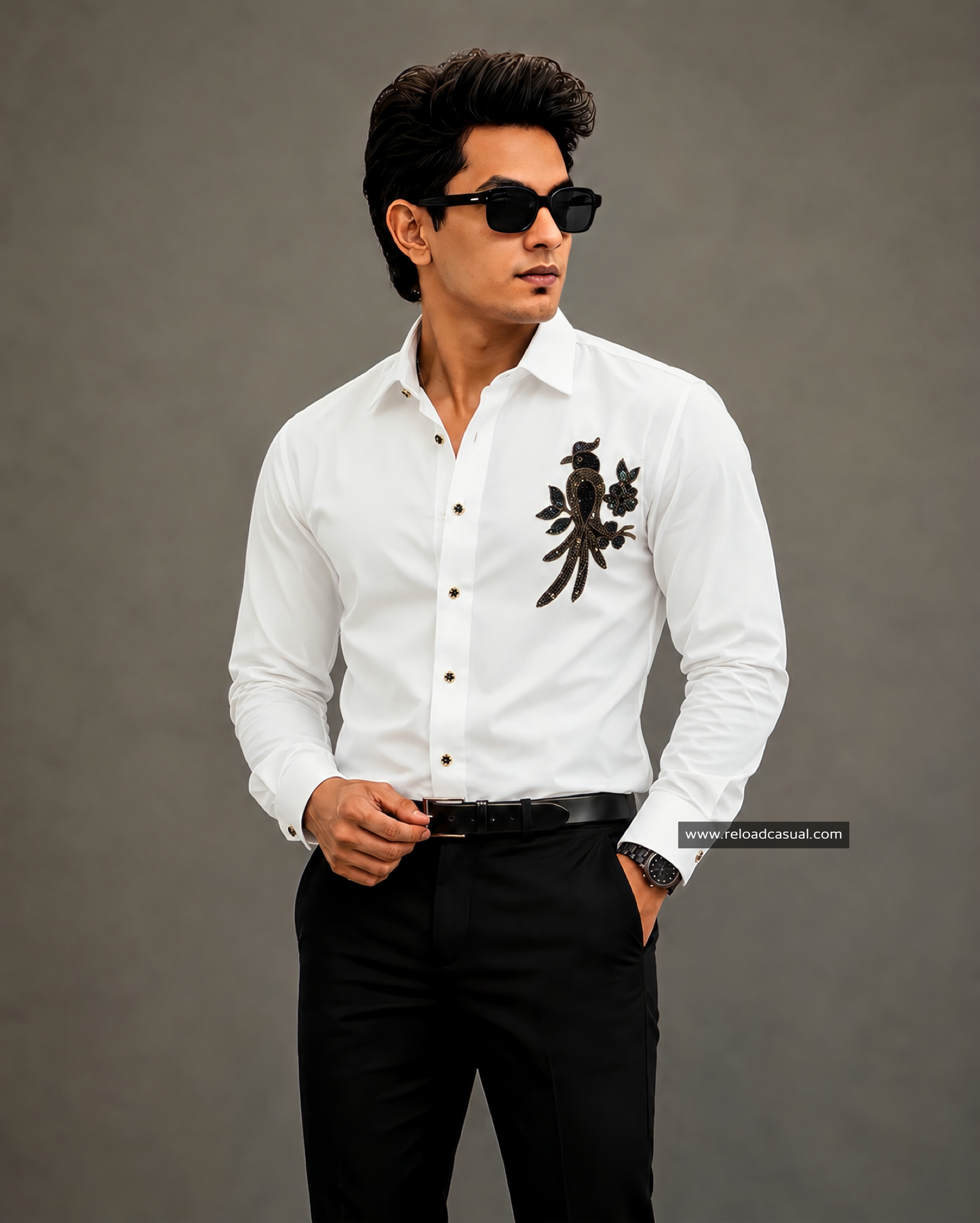 Elite Parrot Diamond Patch Lachka Shirt