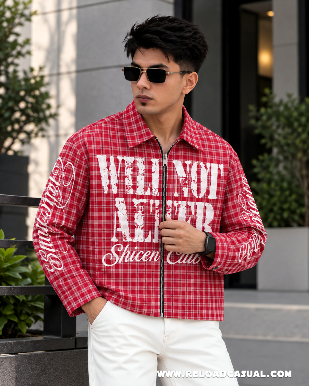 RC Savage Grid Zipper Shirt