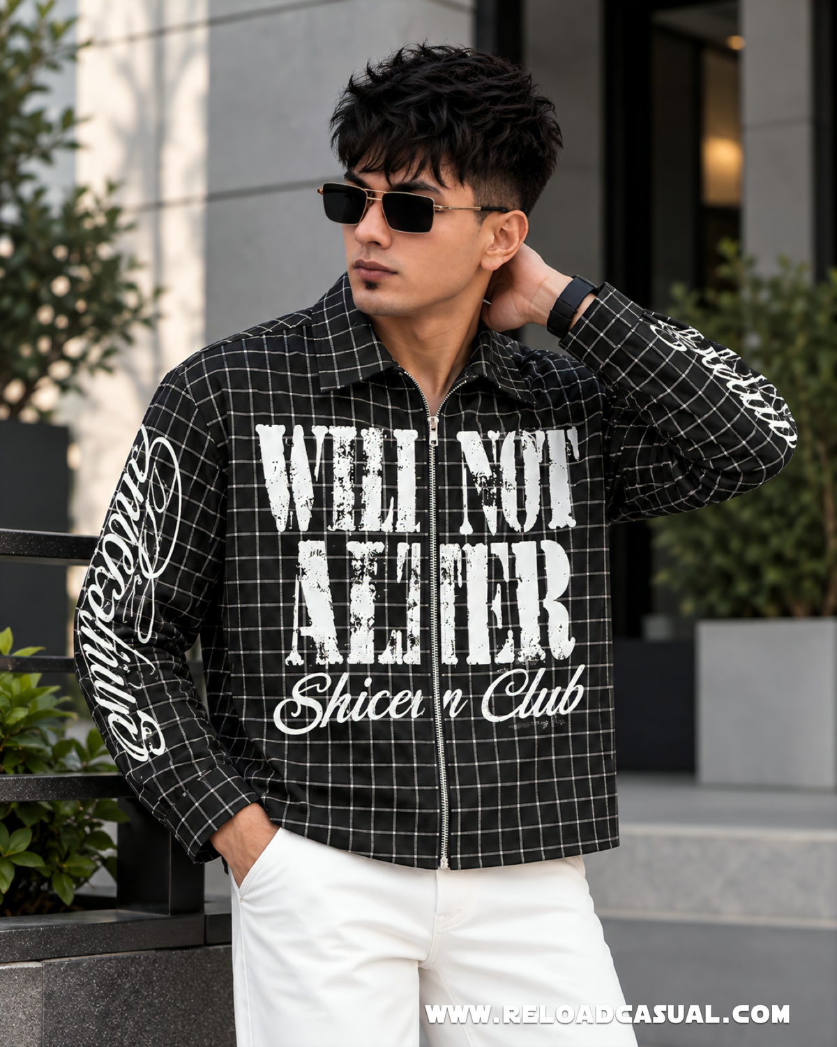 RC Savage Grid Zipper Shirt