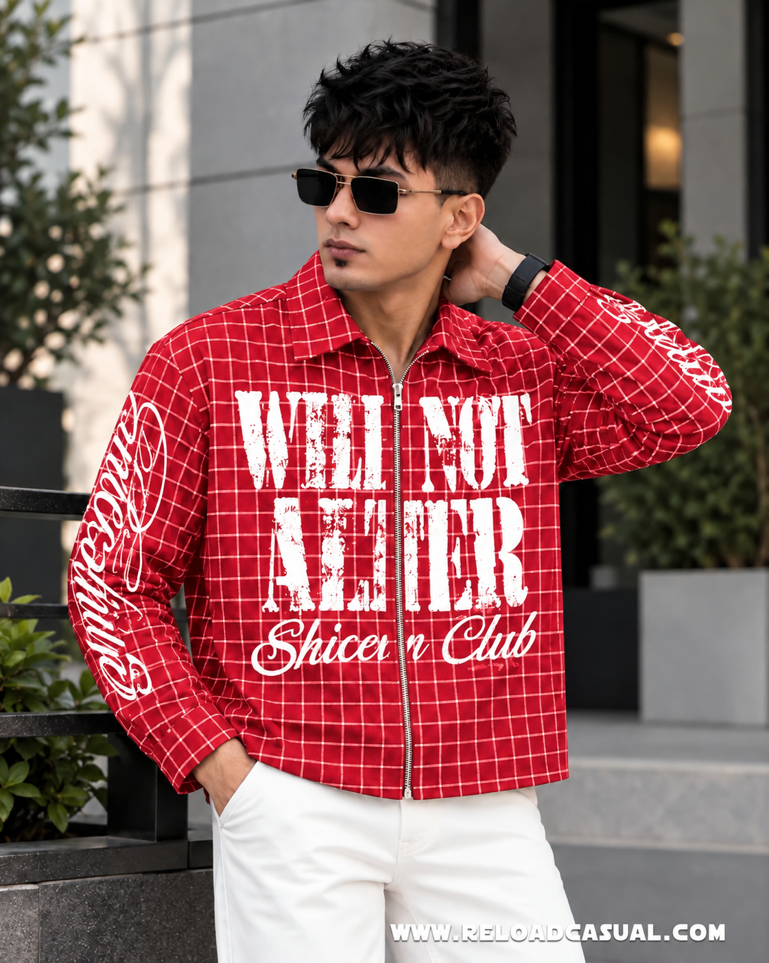 RC Savage Grid Zipper Shirt