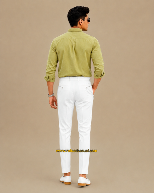 Men's Oxford Breathable Shirt + Hidden Zip Pocket Pant Combo