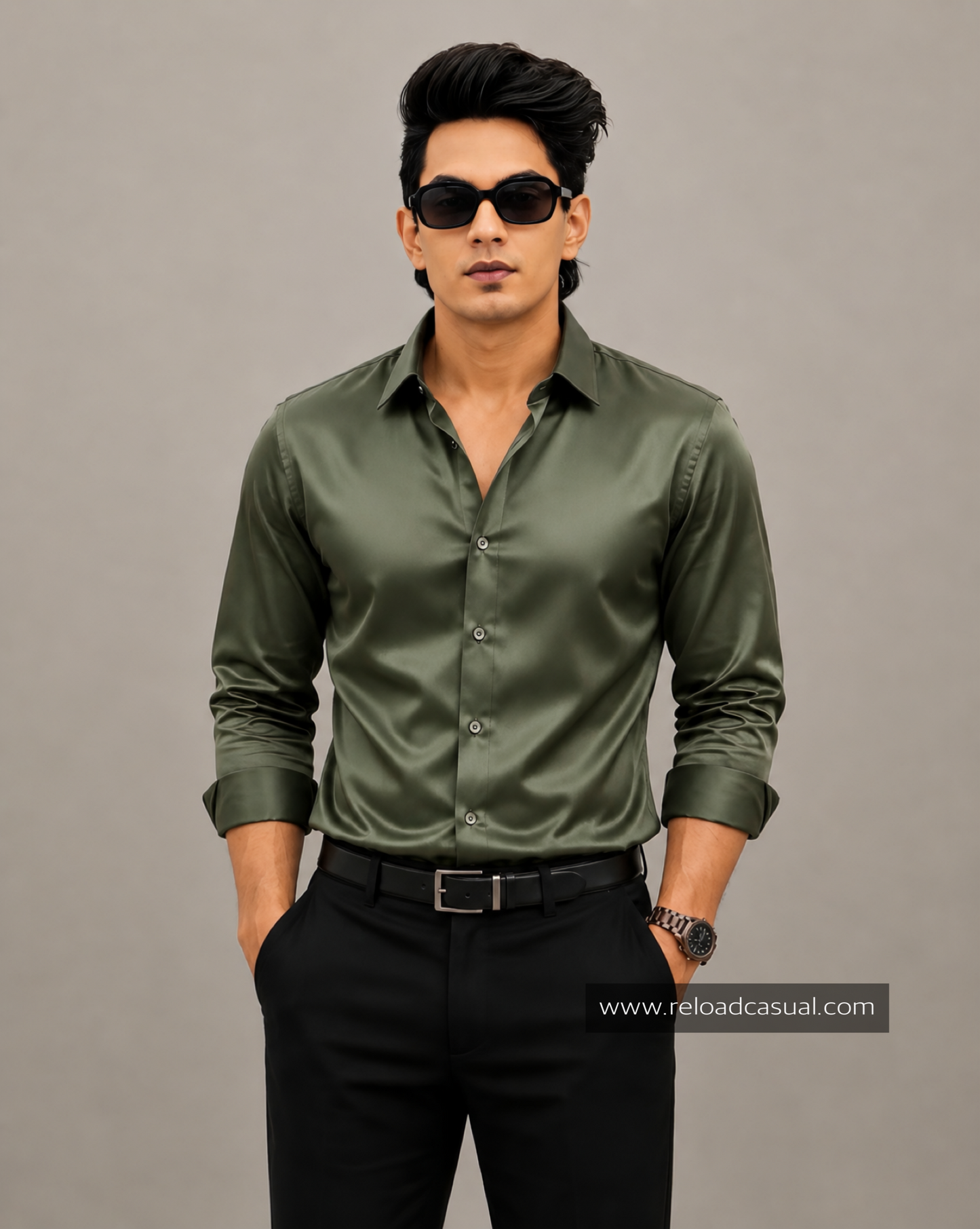 Satin Shirts for Men
