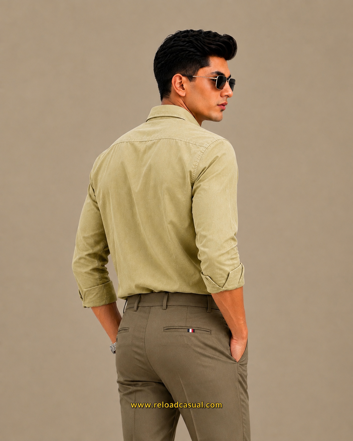 Men's Button-Down Oxford  Breathable Cotton Shirt