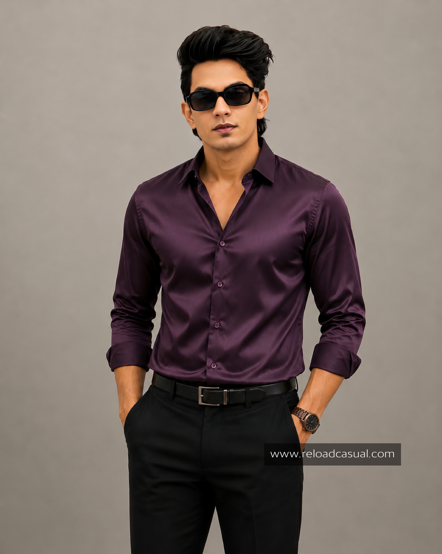 Satin Shirts for Men