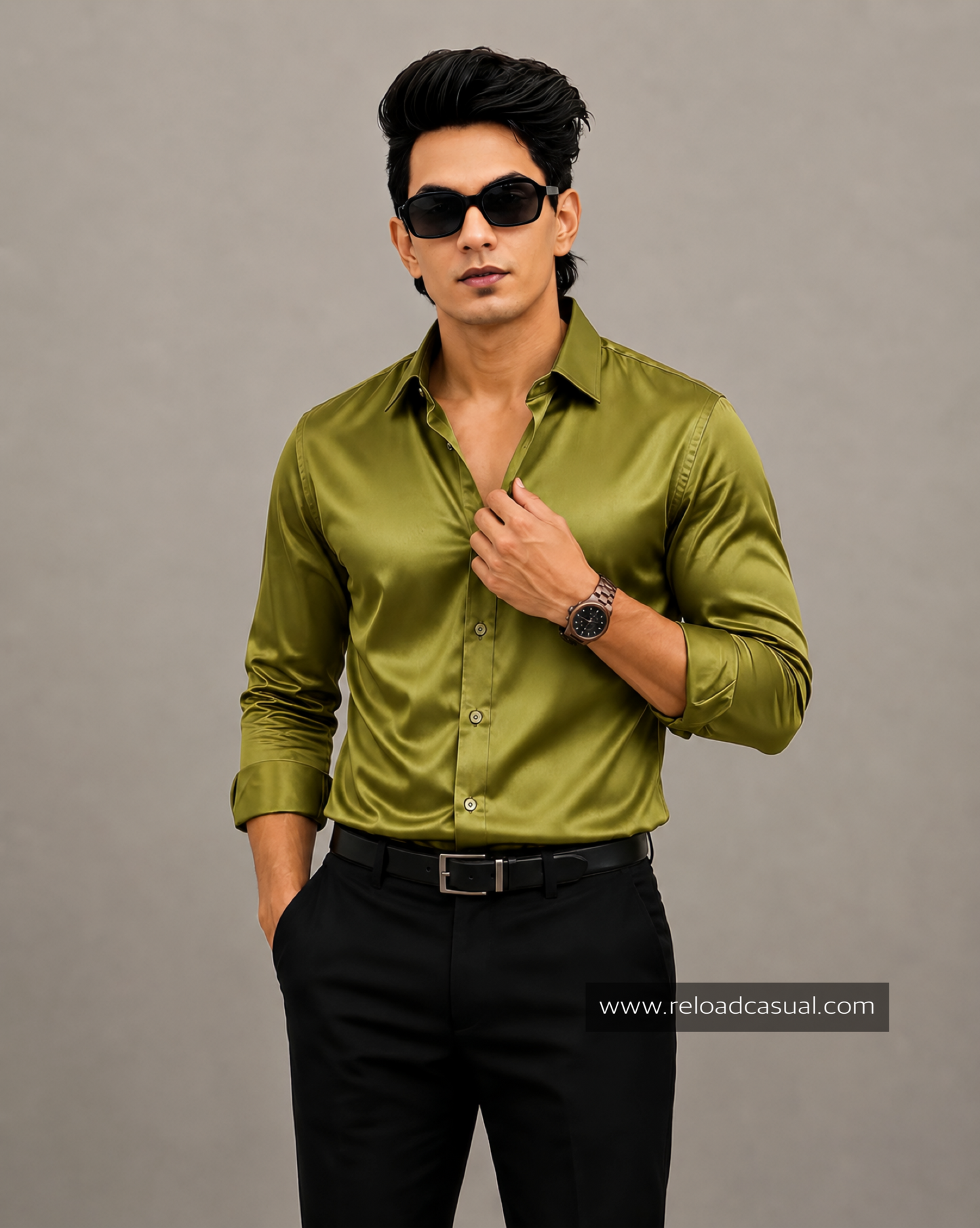 Satin Shirts for Men