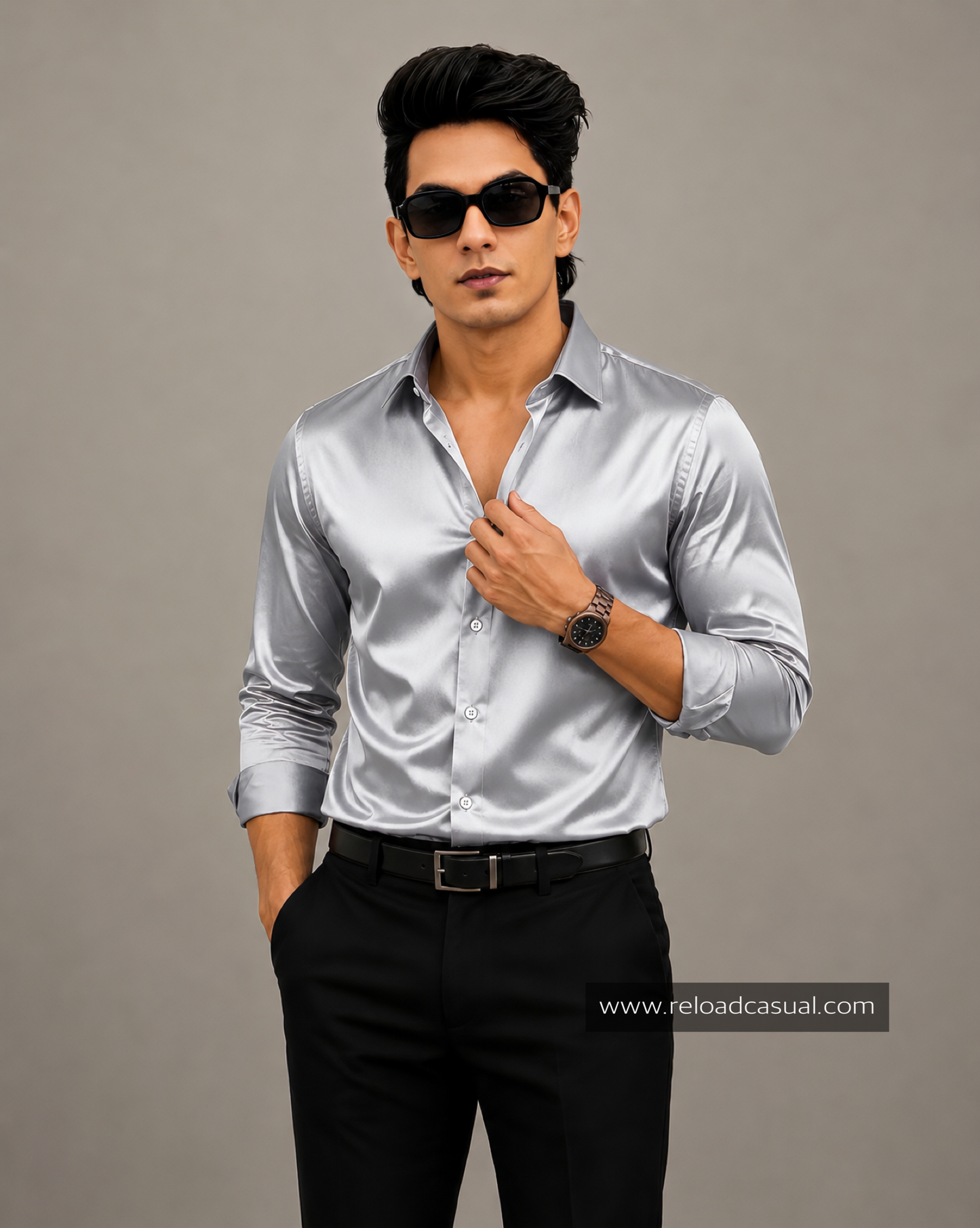 Satin Shirts for Men