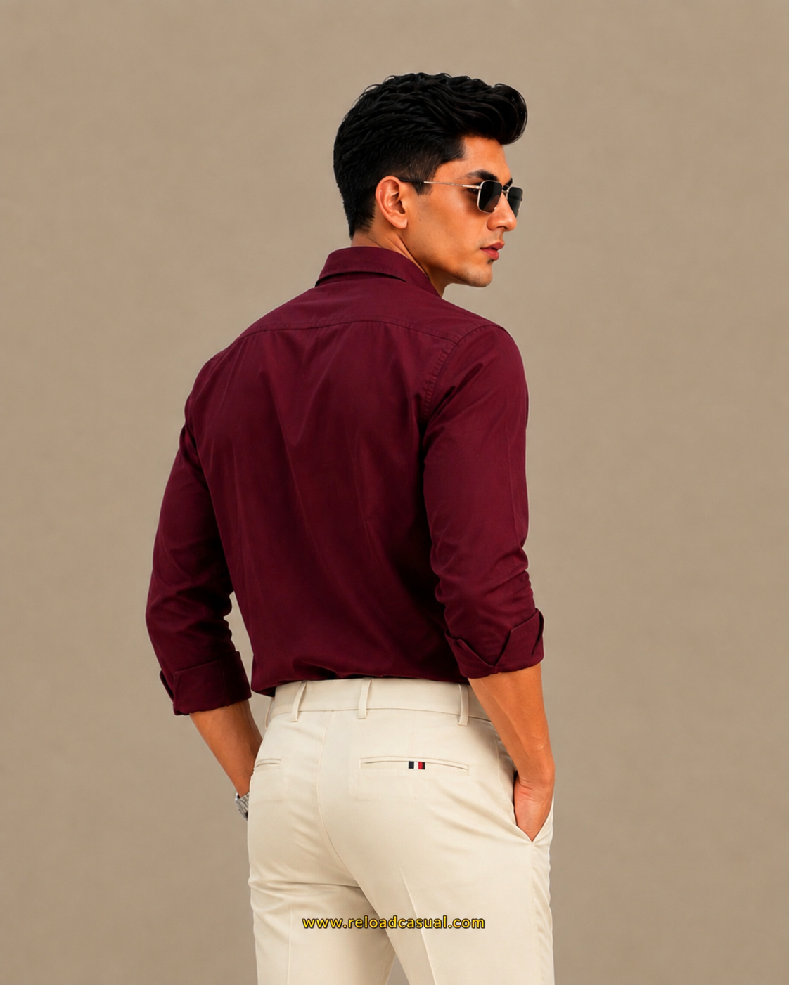 Men's Button-Down Oxford  Breathable Cotton Shirt