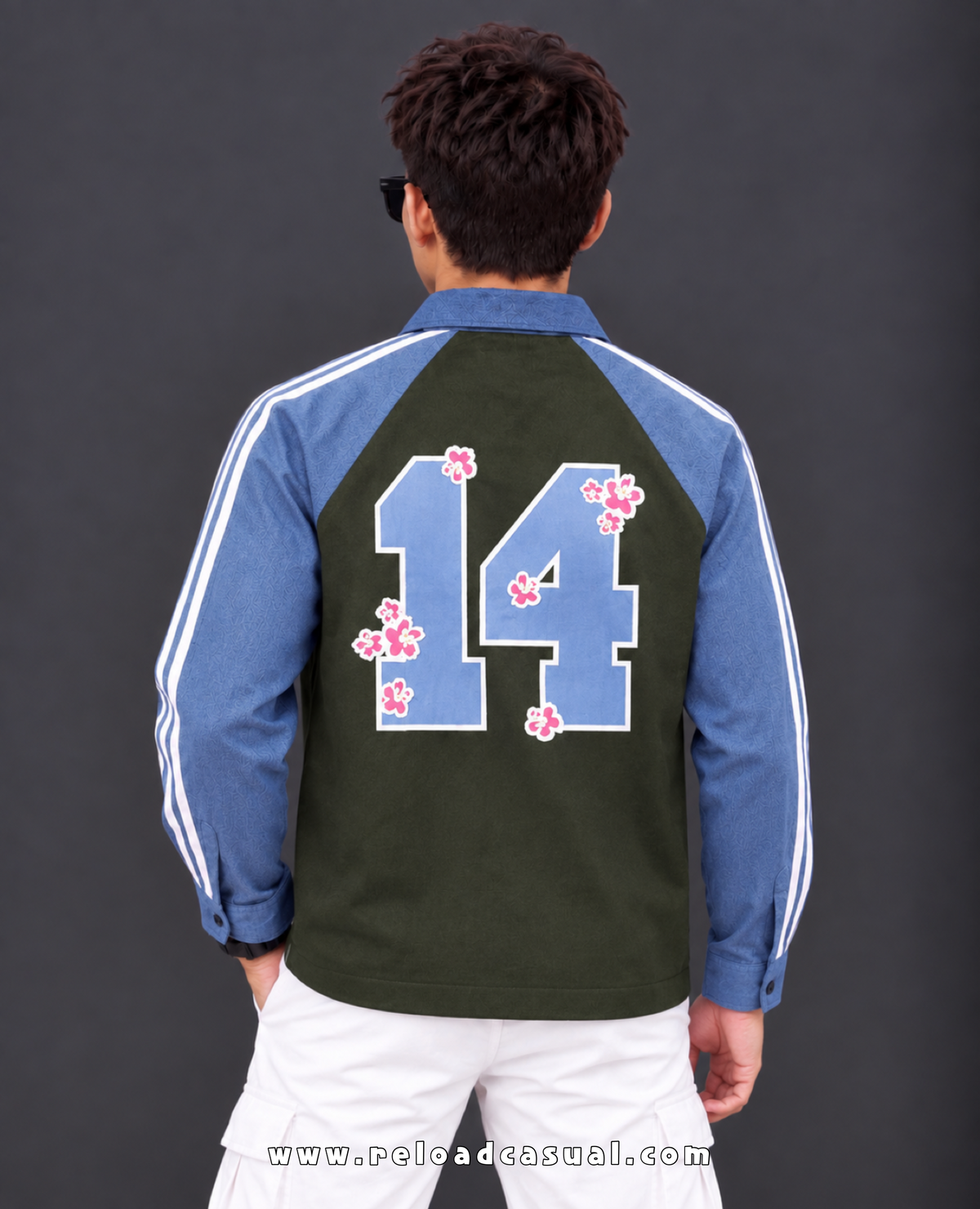 Men's Retro Bloom Varsity Shirt