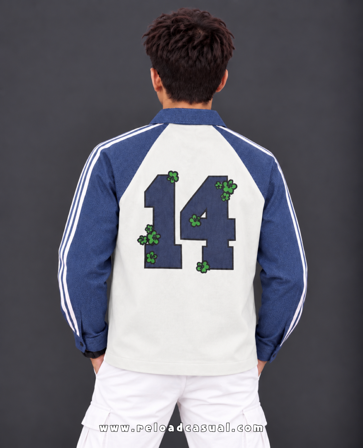 Men's Retro Bloom Varsity Shirt