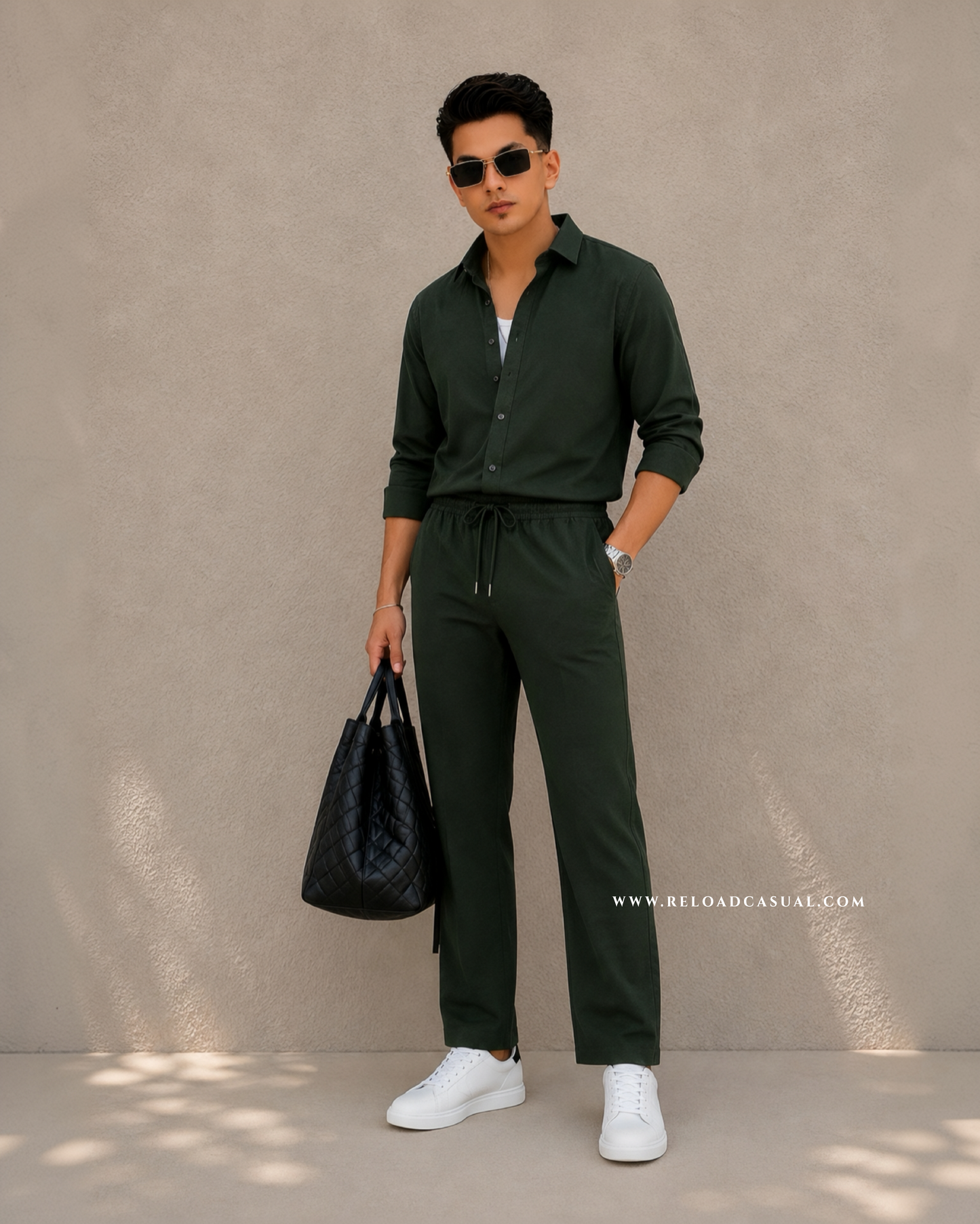 Mens Soft Lightweight Casual Relax Fit Tracksuit