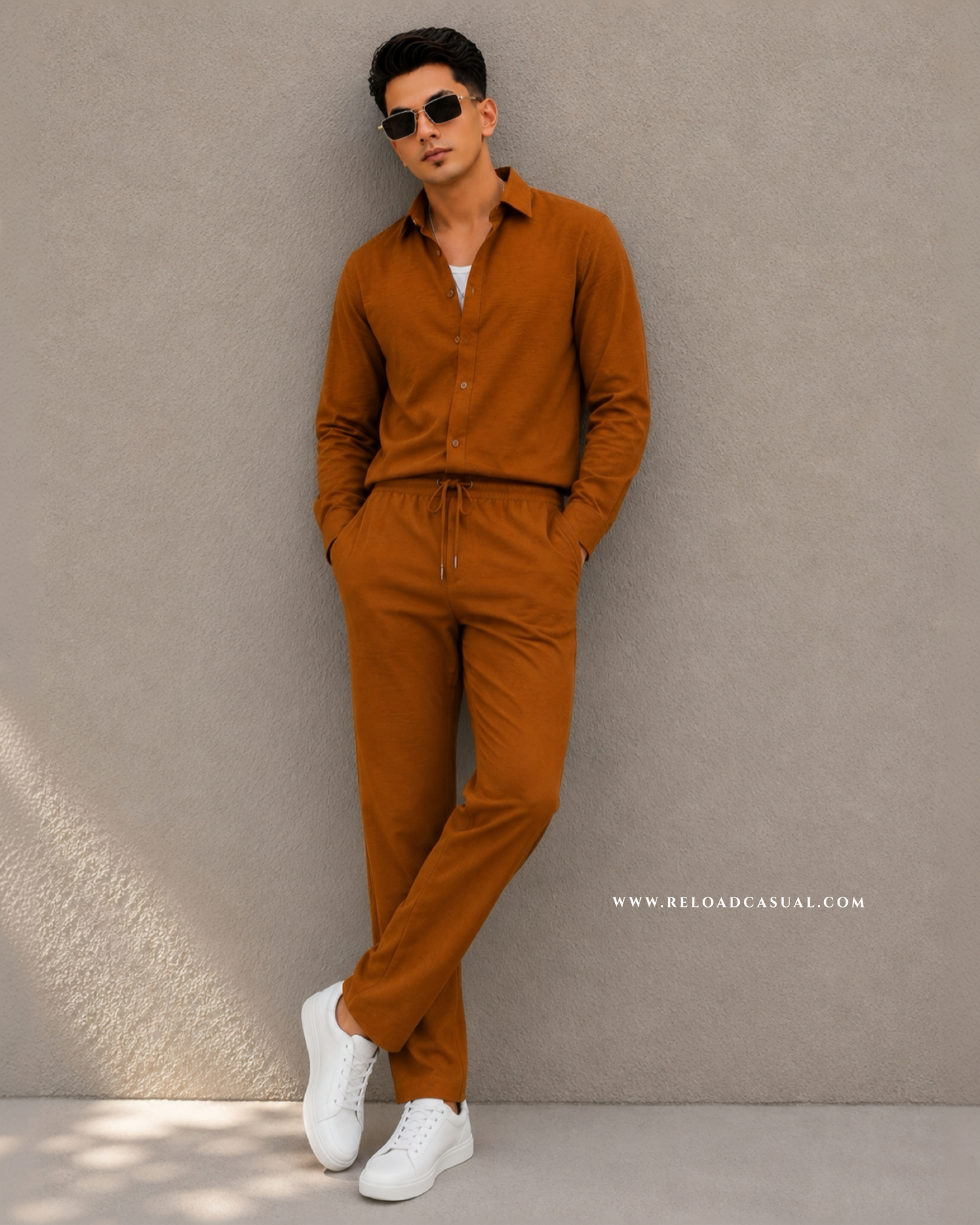 Mens Soft Lightweight Casual Relax Fit Tracksuit