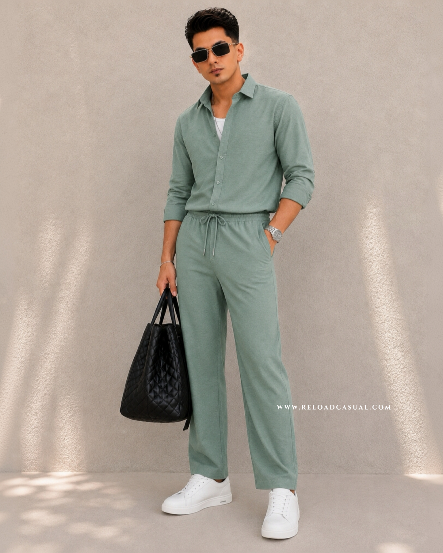 Mens Soft Lightweight Casual Relax Fit Tracksuit