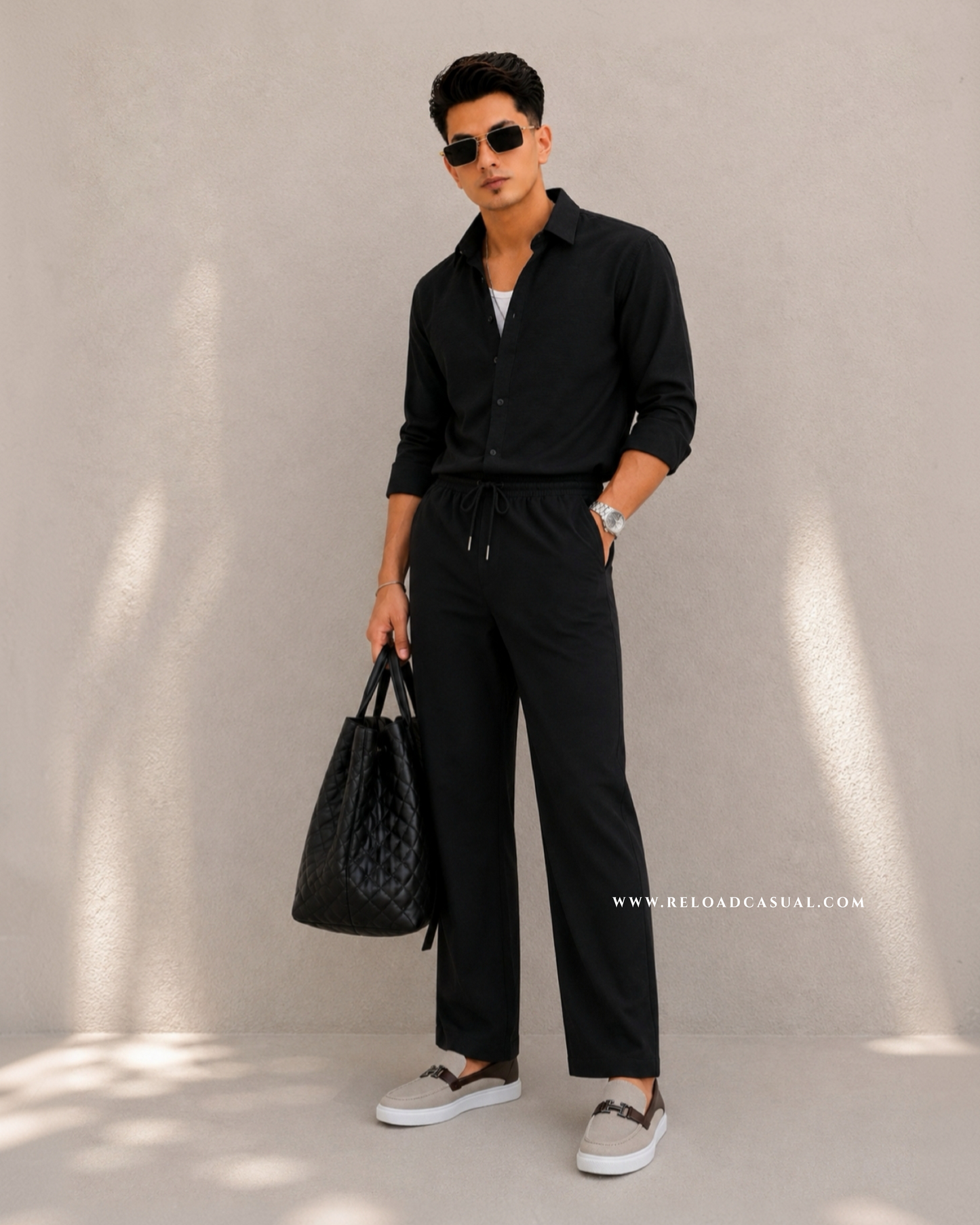 Mens Soft Lightweight Casual Relax Fit Tracksuit