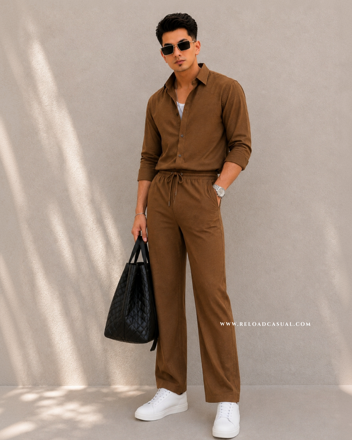 Mens Soft Lightweight Casual Relax Fit Tracksuit