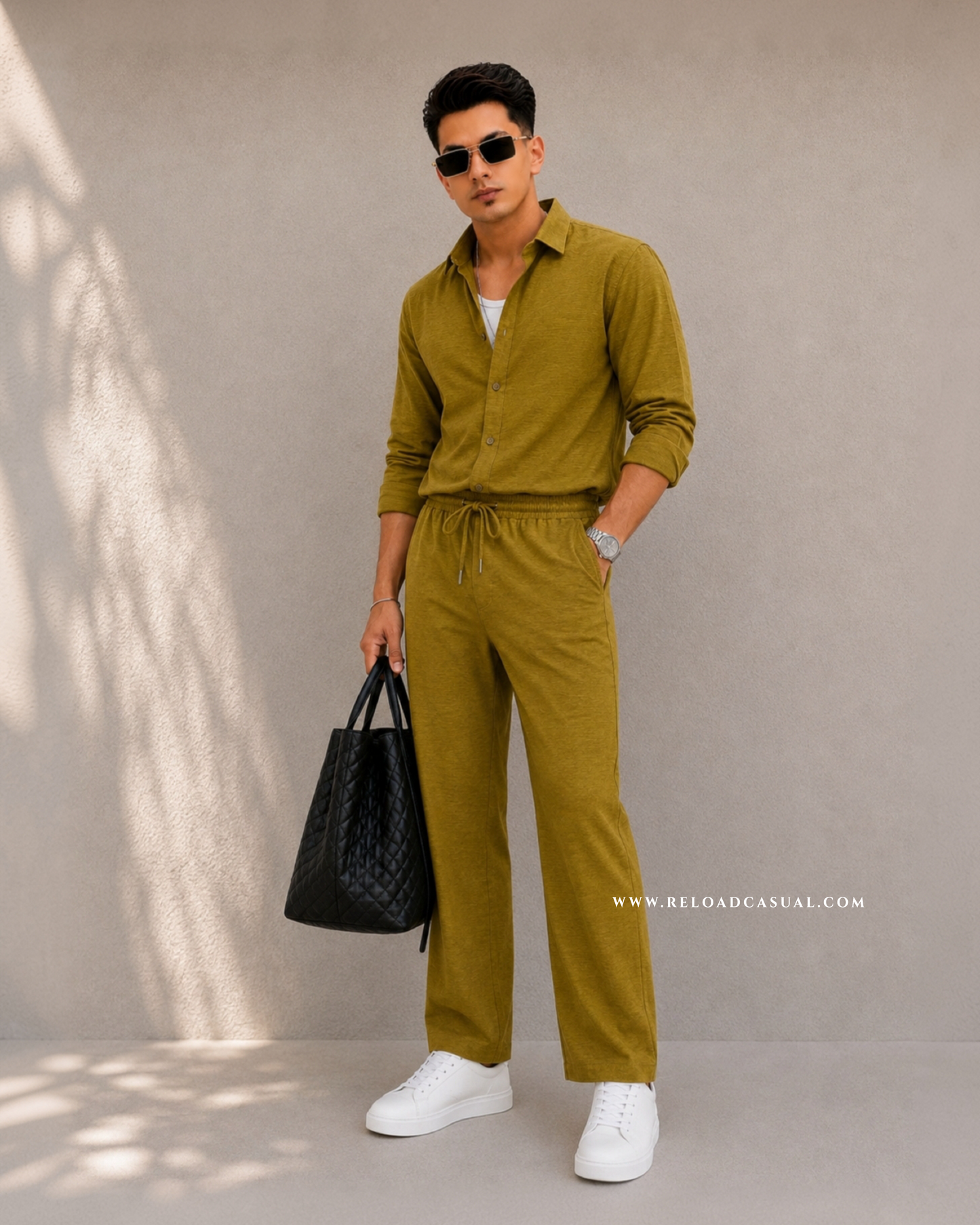 Mens Soft Lightweight Casual Relax Fit Tracksuit