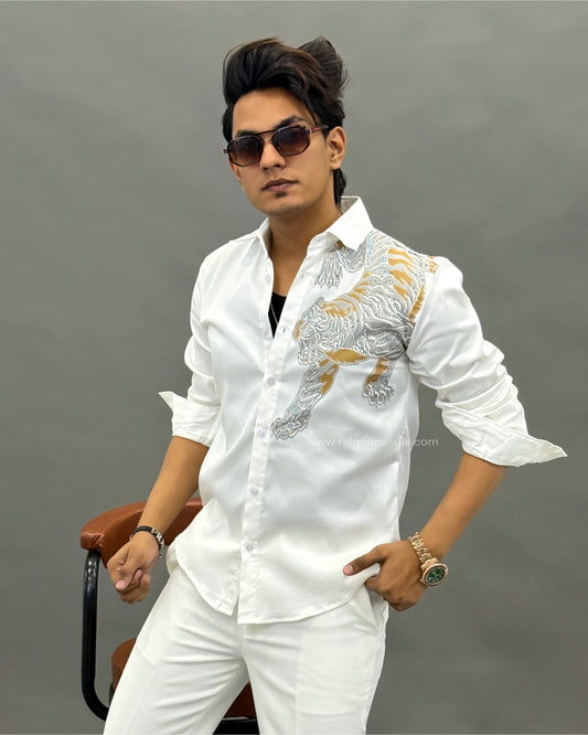 Tiger Roar Iconic Premium Satin Shirt