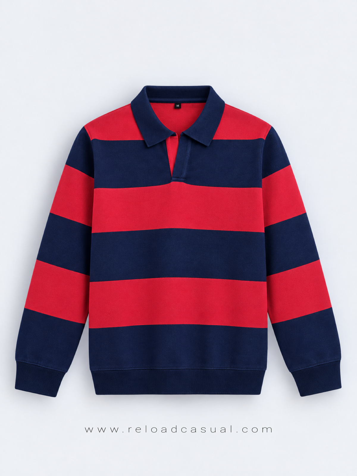 Men's Bold Strip Full Sleeve T-Shirt