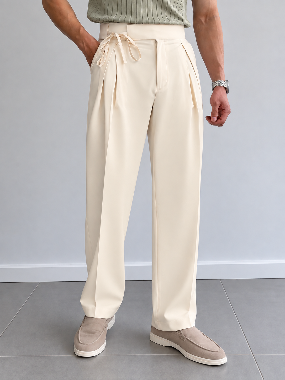 Men's Korean Waist Drawstring Pant