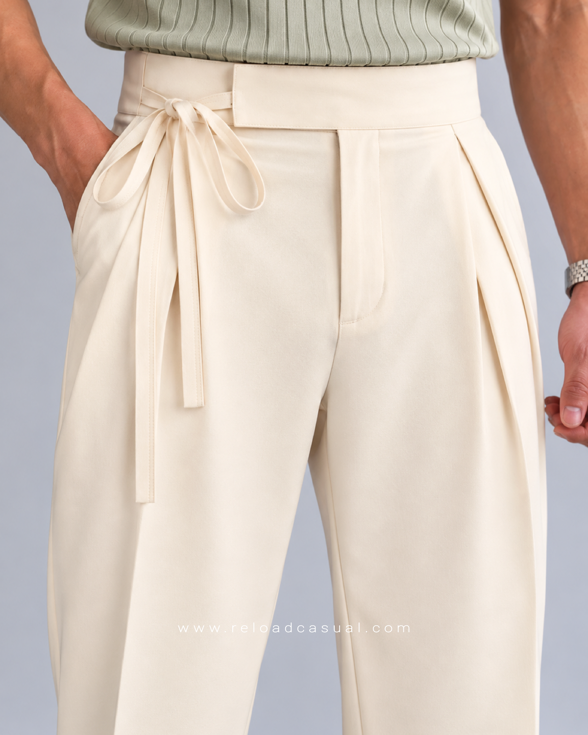 Men's Korean Waist Drawstring Pant
