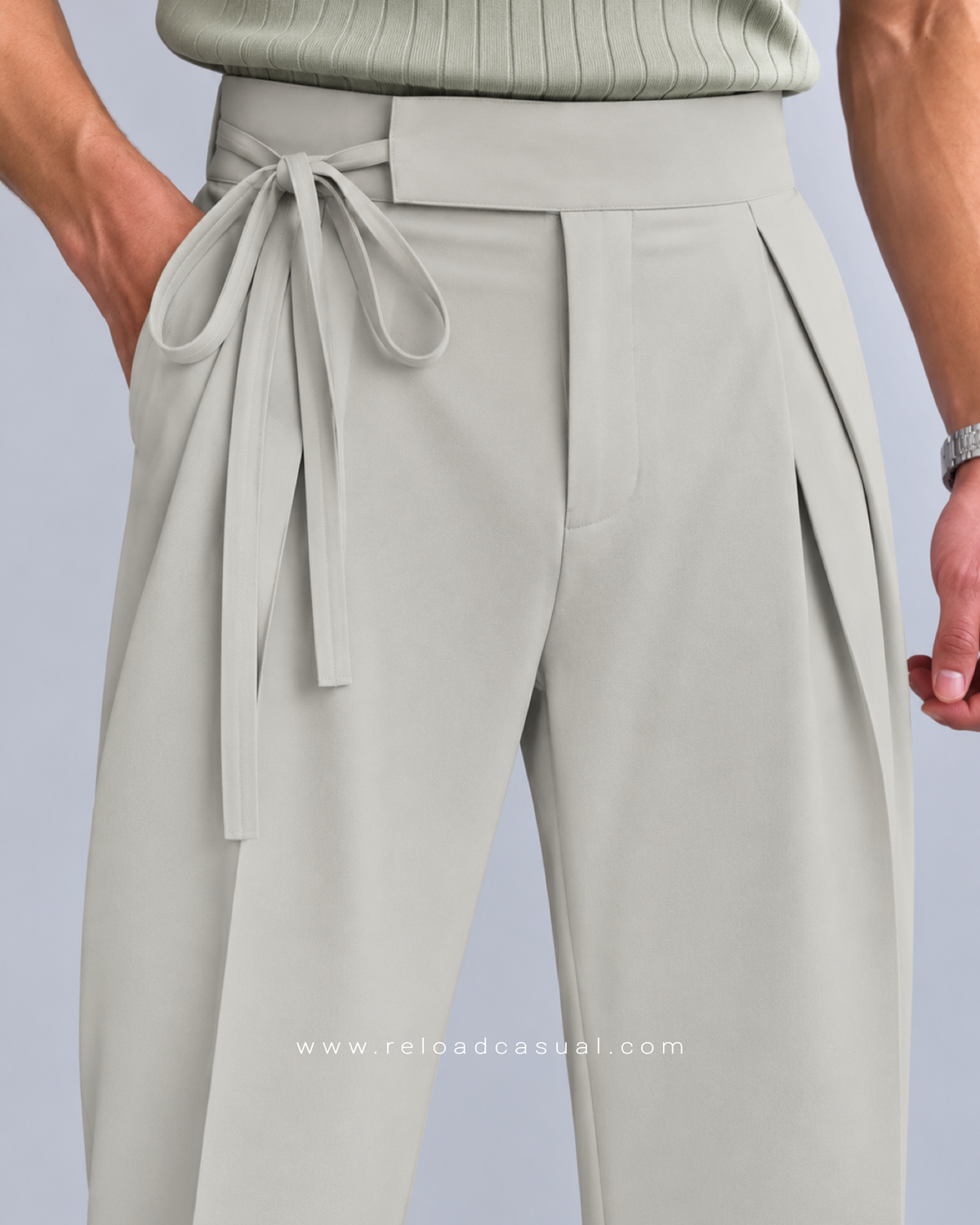 Men's Korean Waist Drawstring Pant