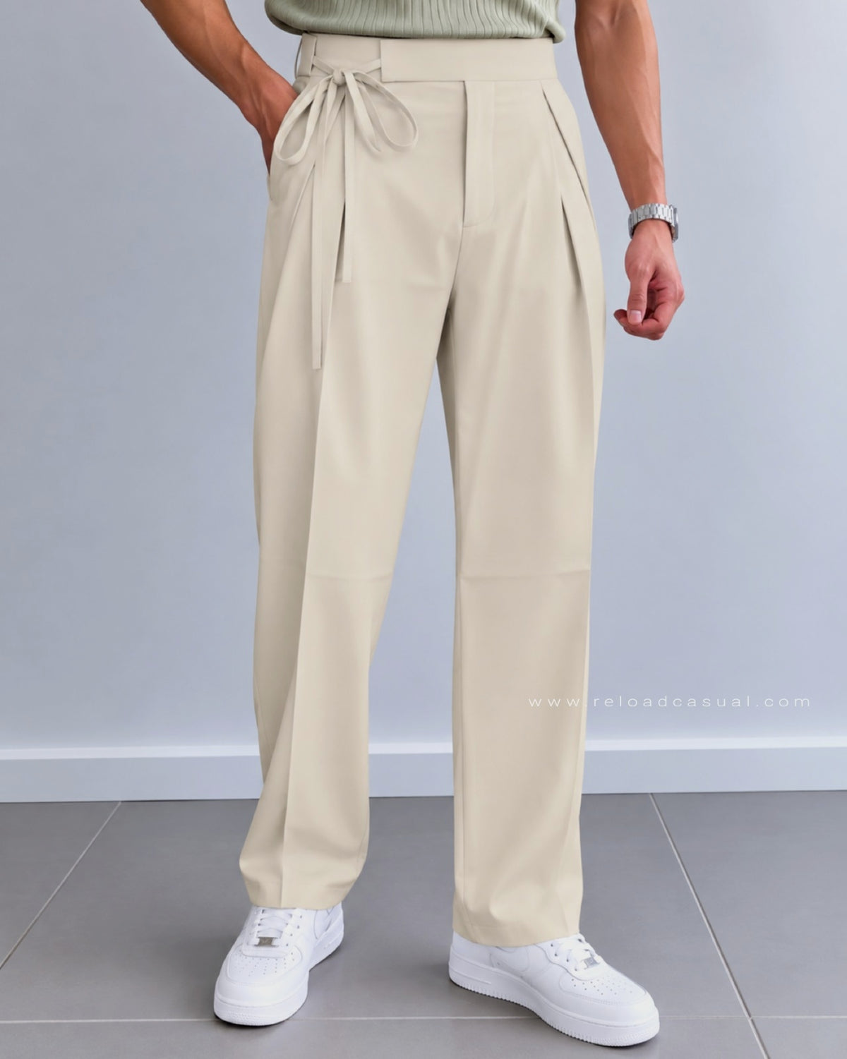 Men's Korean Waist Drawstring Pant