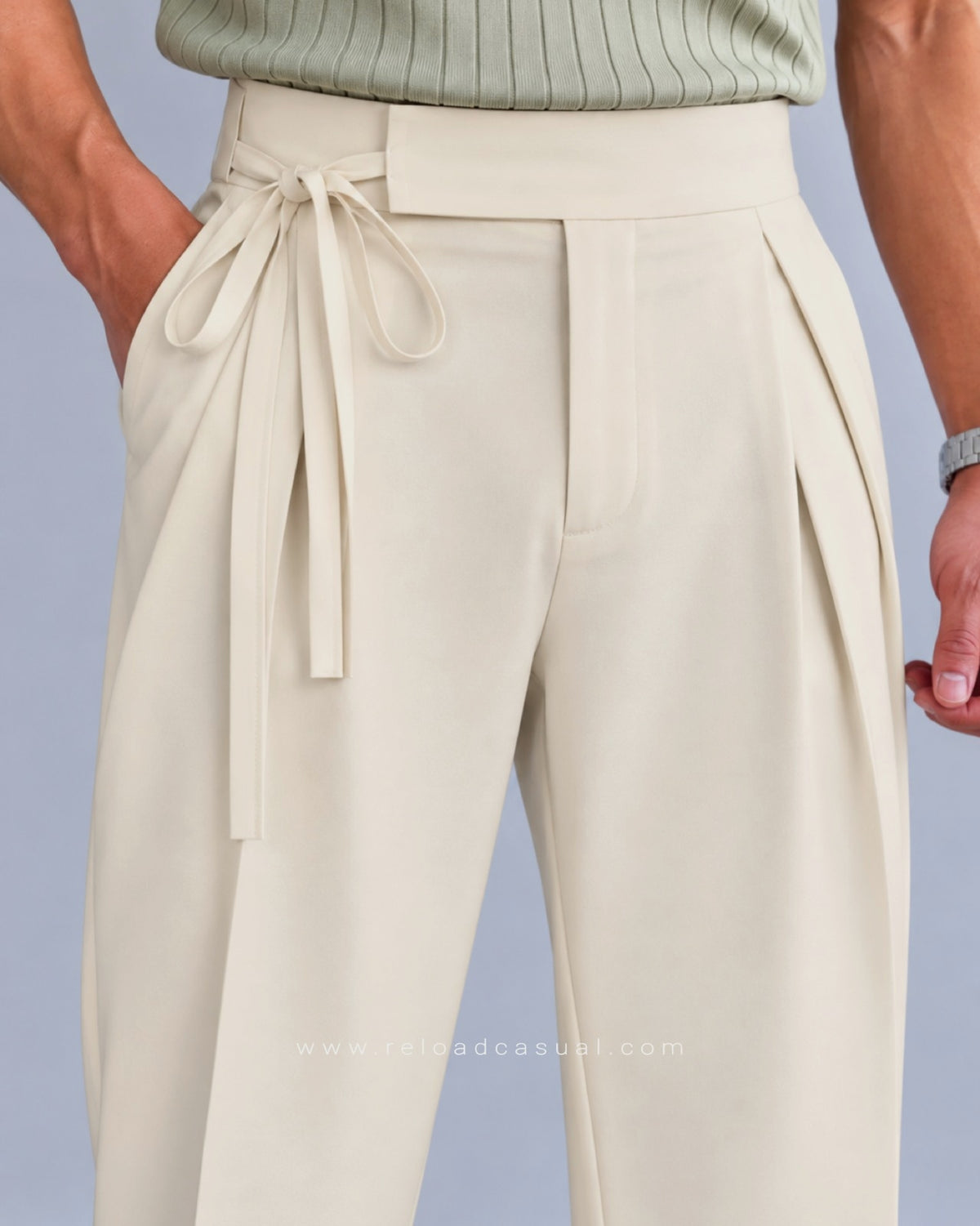 Men's Korean Waist Drawstring Pant